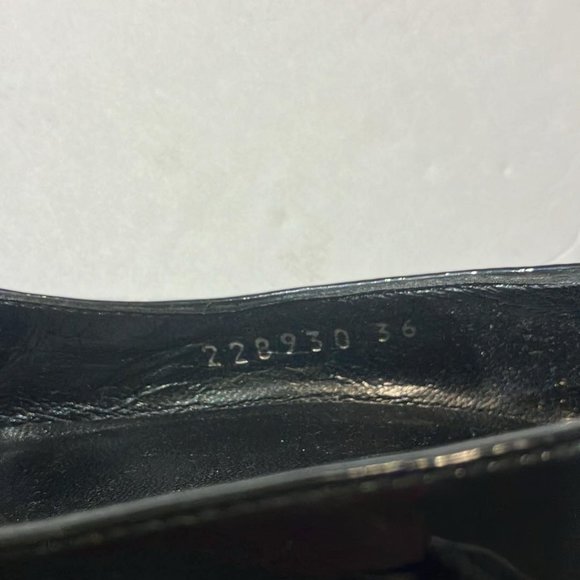 Gucci Oil Slick Platform Stiletto Heels Black Size 36 - Picture 9 of 13